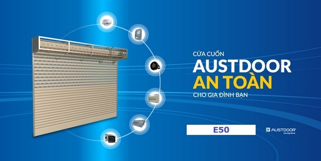 Ưu điểm cửa cuốn Austdoor E50 – Lựa chọn lắp đặt sáng suốt